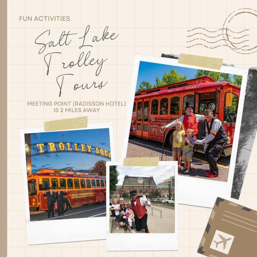 Ski - Explore - Relax - Cozy Beds, Tv & Wi-Fi Apartment Salt Lake City Luaran gambar